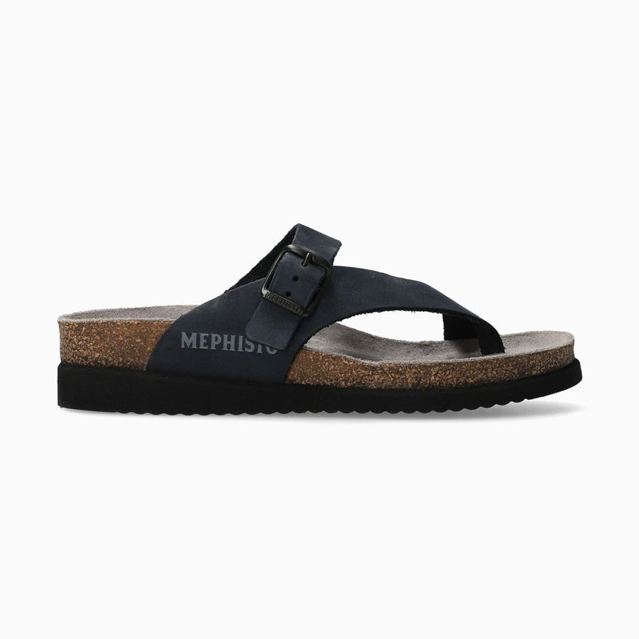 Mephisto HELEN Nubuck Sko 7836925-UM - Tøfler Dame Marineblå